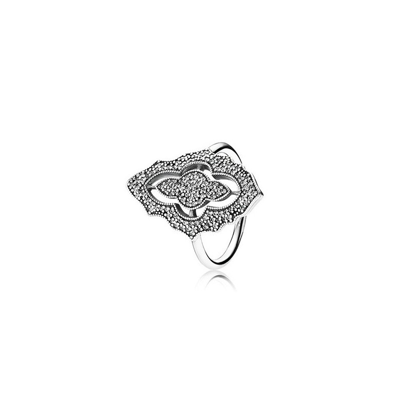 Anillo Pandora encaje 190917CZ