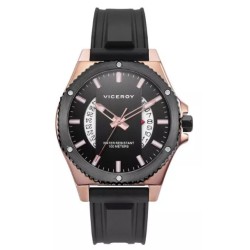 Reloj Viceroy negro rosado hombre 46821-57