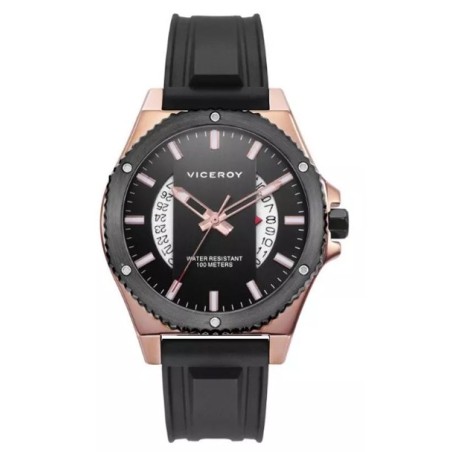 Reloj Viceroy negro rosado hombre 46821-57