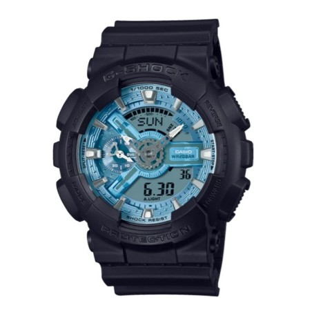 Reloj Casio G-SHOCK negro azul GA-110CD-1A2