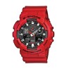 Reloj Casio G-SHOCK rojo GA-100B-4AER