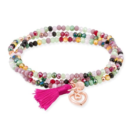 Pulsera Marina García ZEN Turmalina corazón 90571UQ