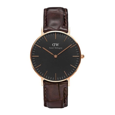 Reloj Daniel Wellington rosado negro DW00100140
