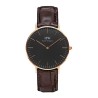 Reloj Daniel Wellington rosado negro DW00100140