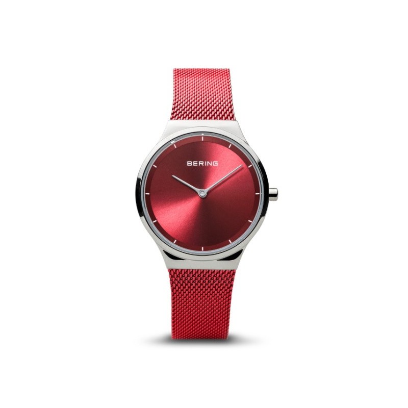 Reloj Bering rojo mujer 12131-303