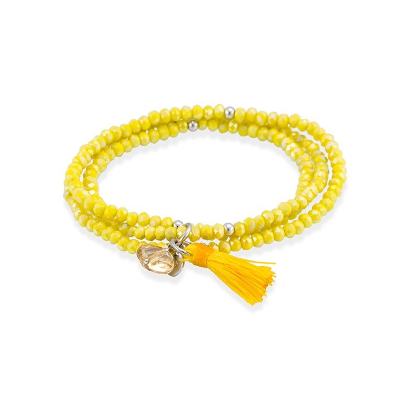 Pulsera Marina García ZEN amarilla 90231UL