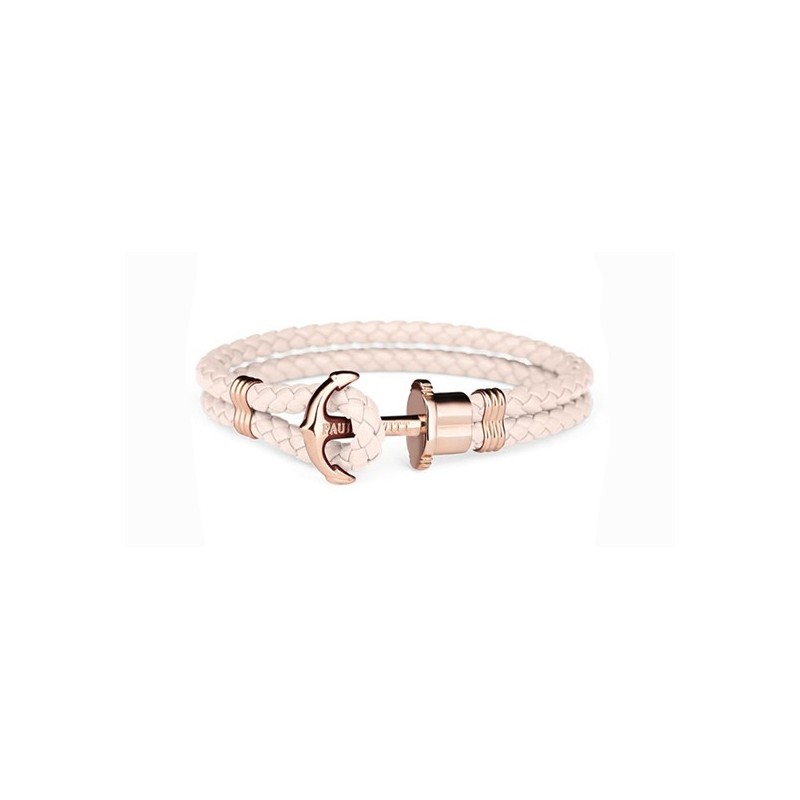 Pulsera Paul Hewitt ancla rosa chicle