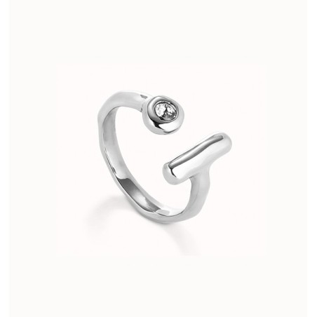 Anillo Uno de 50 Topacio Blanco ANI0817