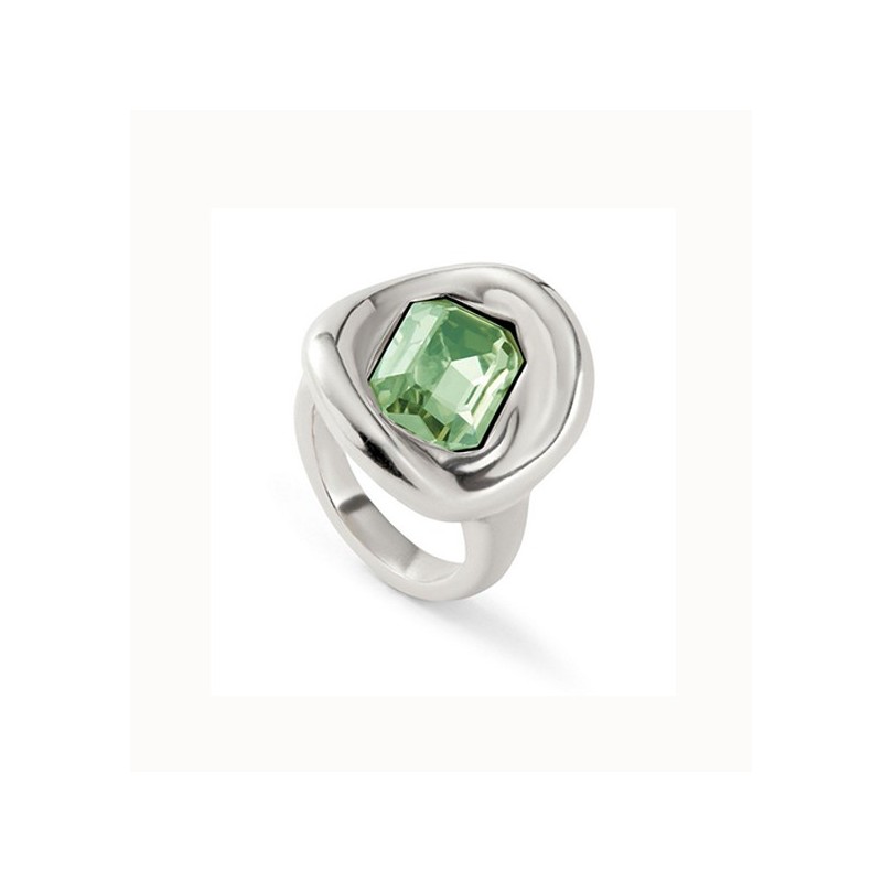 Anillo Uno de 50 cristal verde ANI0826VRC