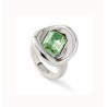 Anillo Uno de 50 cristal verde ANI0826VRC