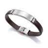 Pulsera Viceroy acero cuero 6371P09011