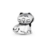 Abalorio Gato de plata