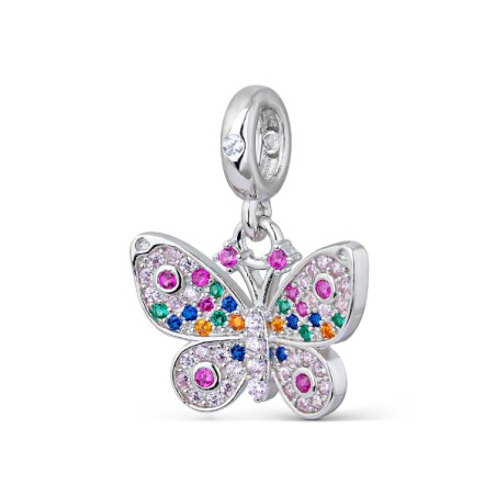 Charm Mariposa colgante plata 9115337