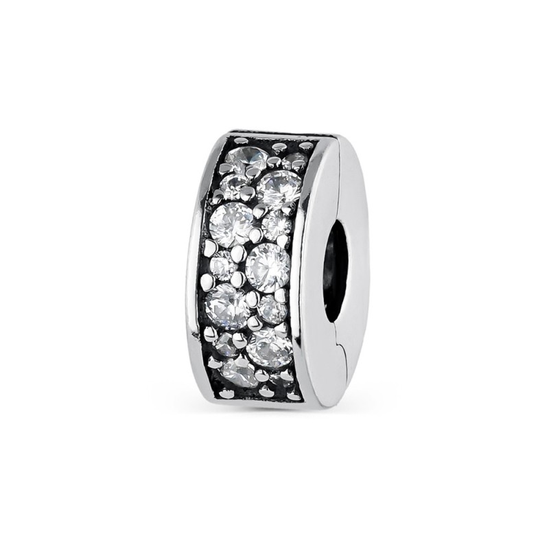 Clip de plata Luz Blanca