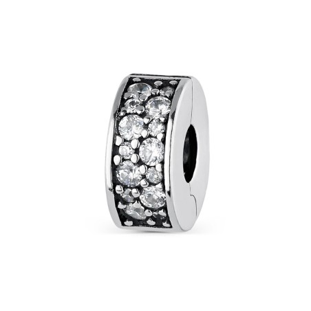 Clip de plata Luz Blanca
