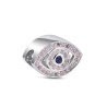 Charm Ojo Turco plata y circonitas