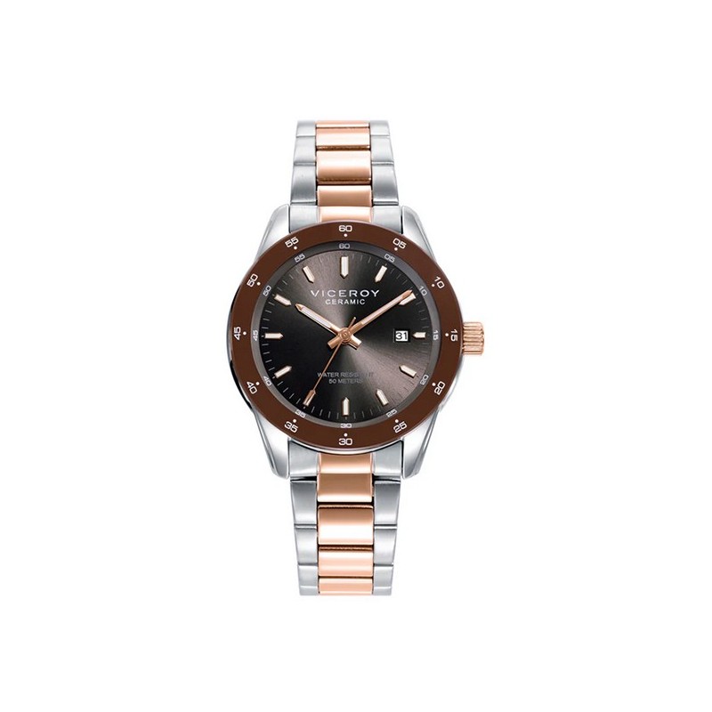 Reloj Viceroy femenino cerámica marrón 401246-17