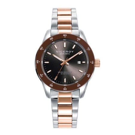 Reloj Viceroy femenino cerámica marrón 401246-17