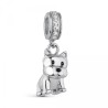 Charm de plata Perro