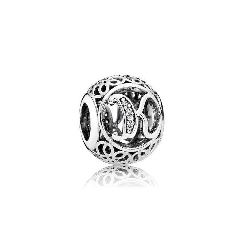 Charm Pandora letra K 791855CZ