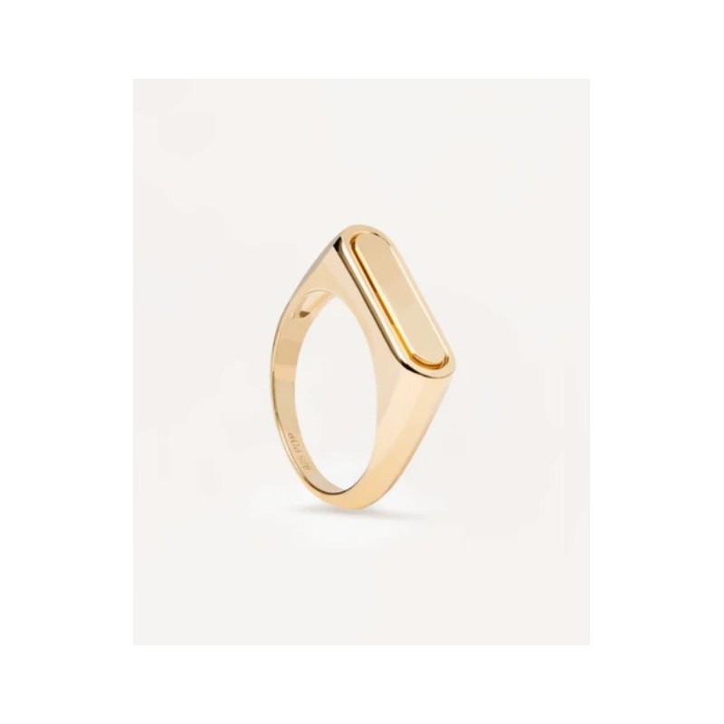 Anillo PDPAOLA 'Sello Ribbon' AN01-625