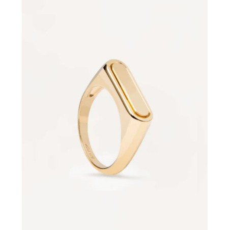 Anillo PDPAOLA 'Sello Ribbon' AN01-625