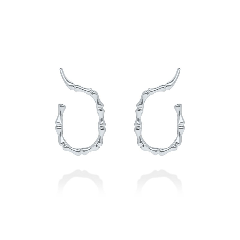 Pendientes Marina García 'Flow' Aros Trepadores 90991PB