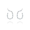 Pendientes Marina García 'Flow' Aros Trepadores 90991PB