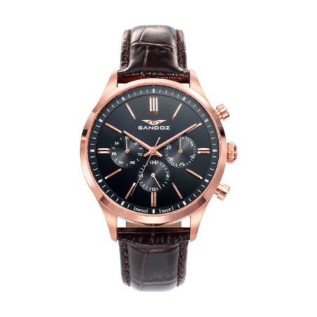 Reloj Sandoz rosado hombre 81465-57