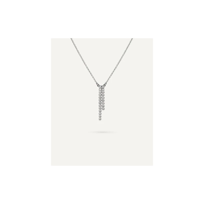 Collar 'Strass' plata mujer T-Adoro 54.CO.02