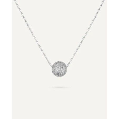 Gargantilla Shine esfera circonitas 49.CO.01
