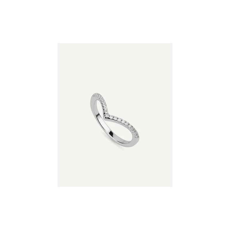 Anillo T-Adoro plata y circonitas 51.SO.03