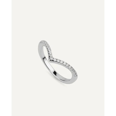 Anillo T-Adoro plata y circonitas 51.SO.03