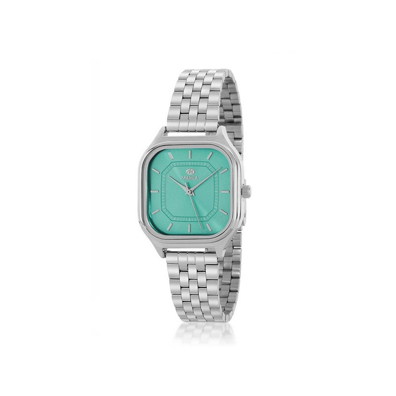 Reloj mujer Marea esfera turquesa cuadrado B41381/3