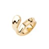 Anillo abierto Uno de 50 dorado 'Kanawa Beach'