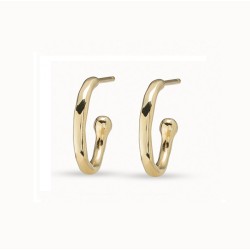 Pendientes dorados Uno de 50 para abalorios PEN0700