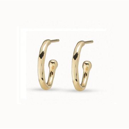 Pendientes dorados Uno de 50 para abalorios PEN0700