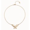Collar dorado Uno de 50 'Butterfly effect' COL1864ORO