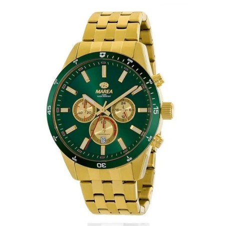 Reloj Marea dorado esfera verde 36198/4