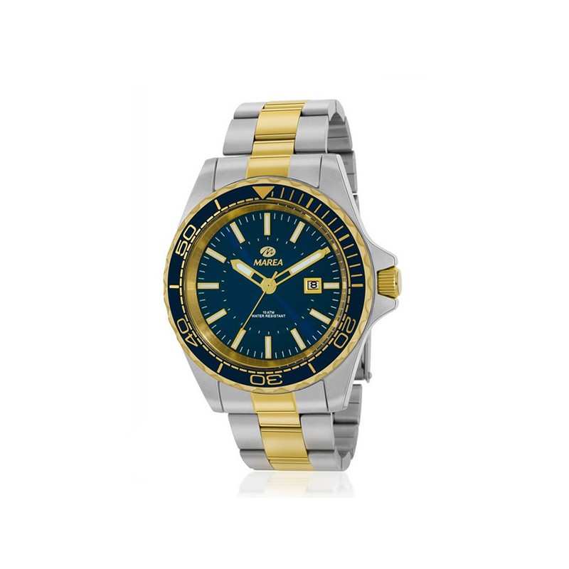 Reloj Marea azul dorado bicolor B36181/5