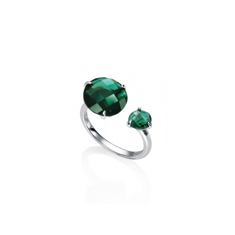 Anillo abierto Viceroy verde