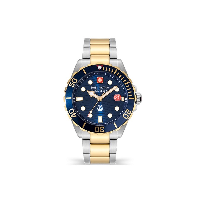 Reloj Swiss Military bicolor Offshore Diver II SMWGH2200360