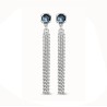 Pendientes largos Uno de 50 cadenas PEN0911