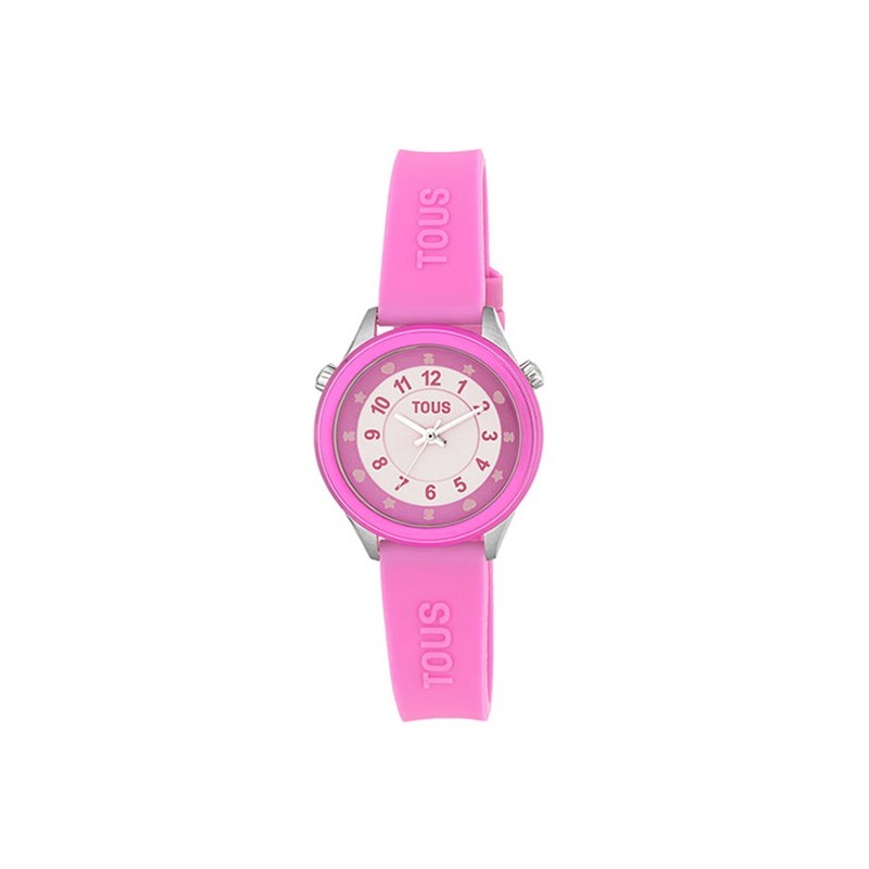 Reloj TOUS Comunión 'Mini Self Time' fucsia 200358050