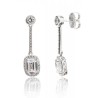 Pendientes Camaleoni plata versalles