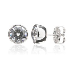 Pendientes chatón plata Camaleoni 2,00