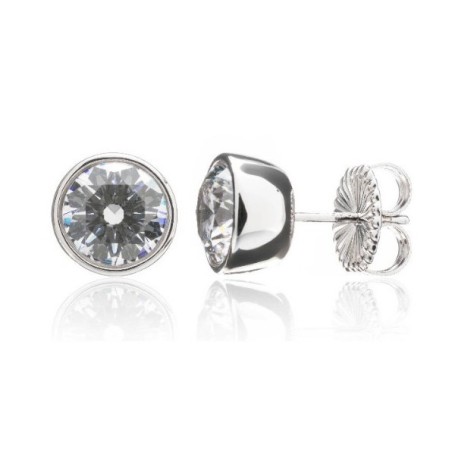Pendientes chatón plata Camaleoni 2,00