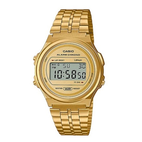 Reloj Casio vintage dorado A171WEG-9AEF