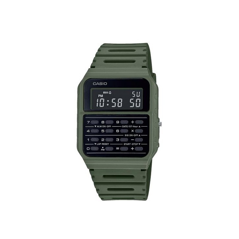 Reloj Casio calculadora verde CA-53WF-3BEF