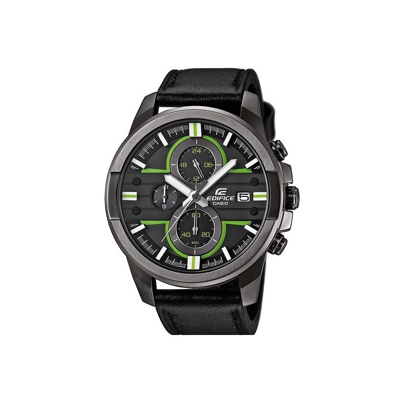 Reloj Casio Edifice negro verde EFR-543BL-1AVUEF